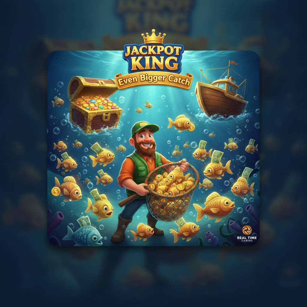 Fishin' Frenzy Even Bigger Catch Jackpot King