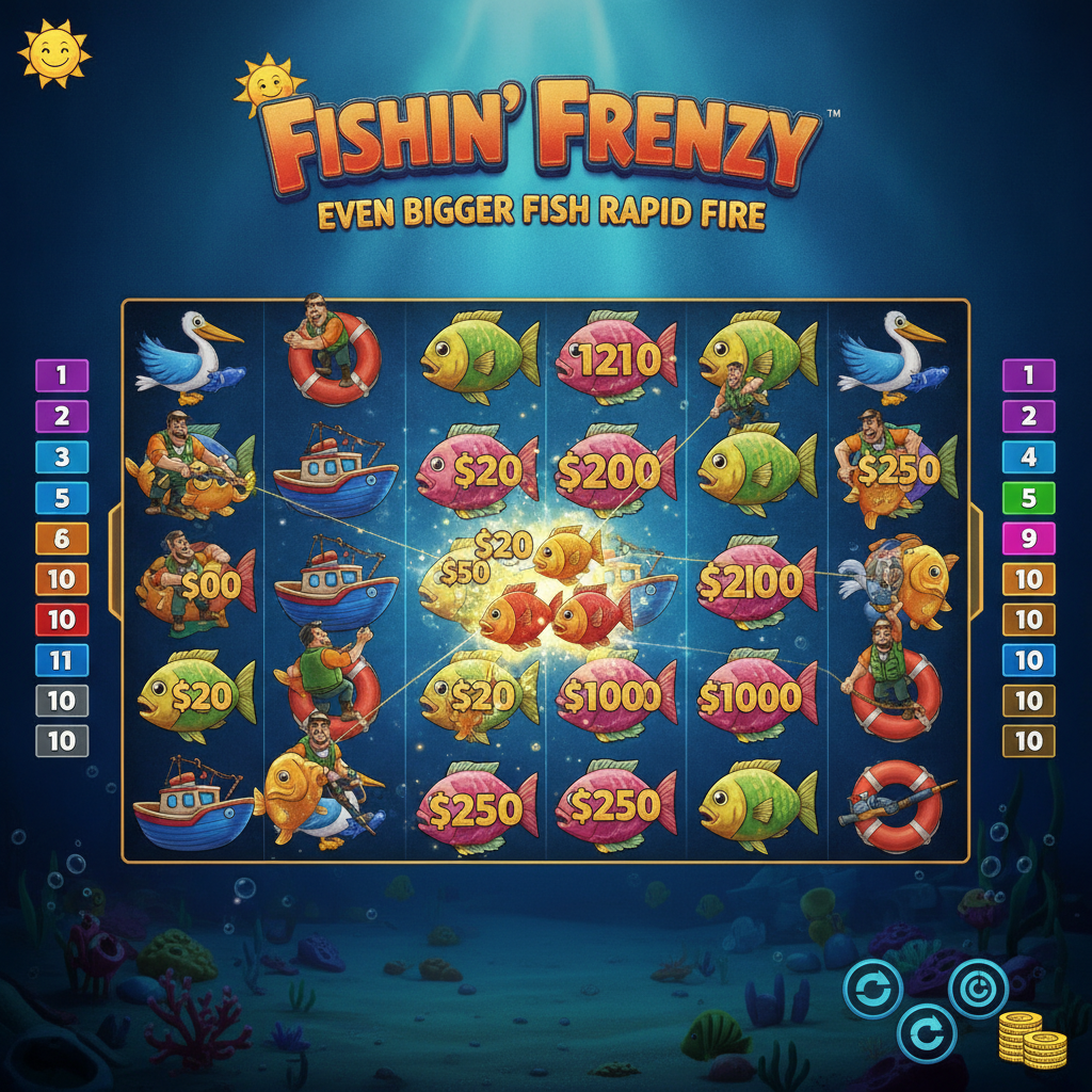 Fishin' Frenzy Even Bigger Fish Rapid Fire
