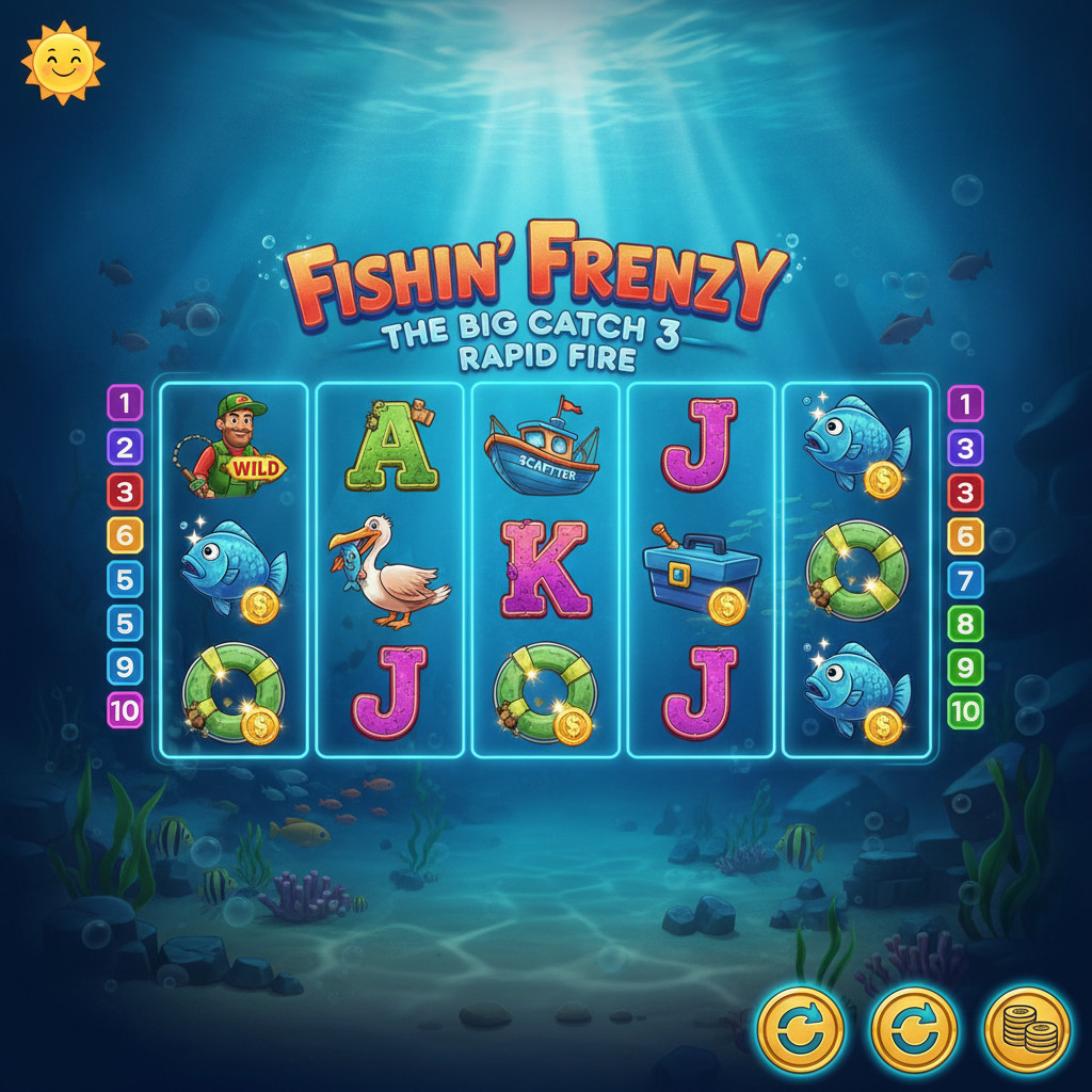 Fishin' Frenzy The Big Catch 3 Rapid Fire