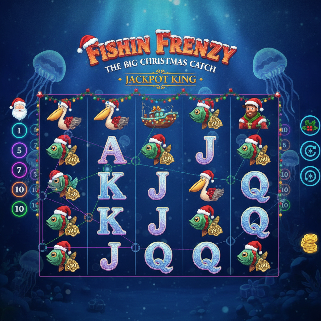 Fishin' Frenzy The Big Christmas Catch Jackpot King